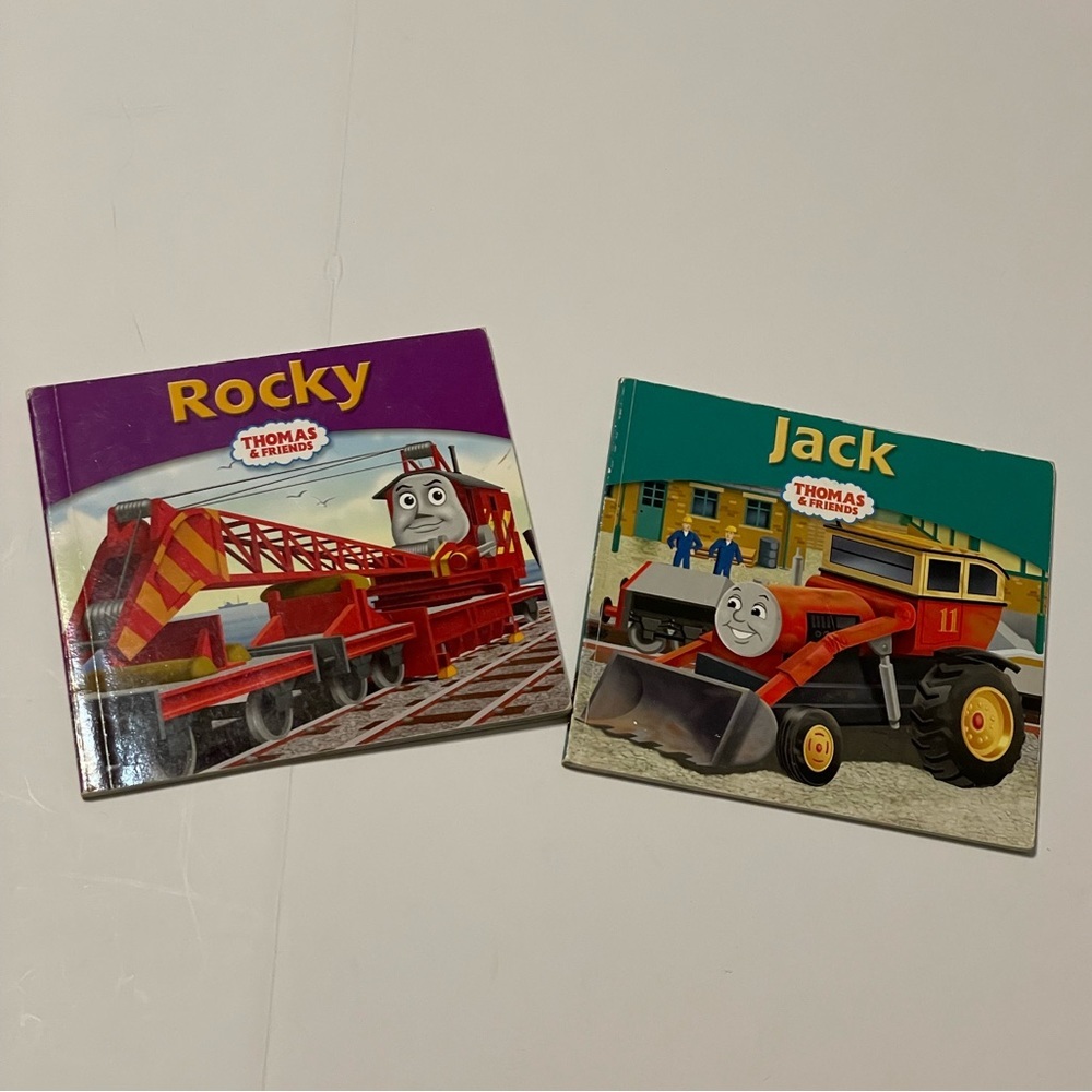 Bundle of 2 Children Story Books Thomas & Friends: Jack (Thomas Story Library)